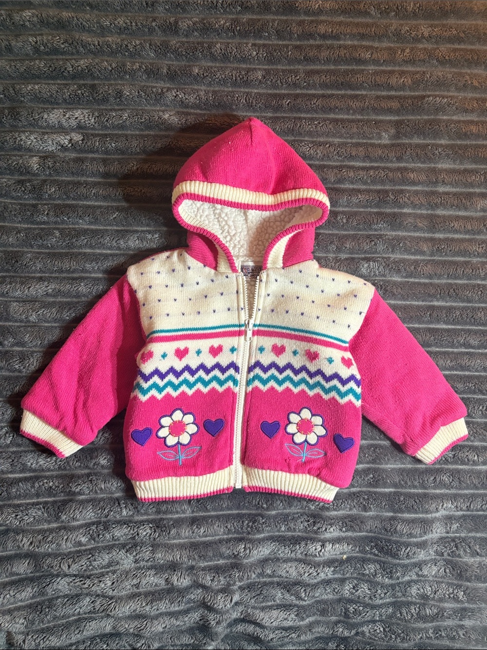 Vintage Nevada Lined Sweater Jacket
